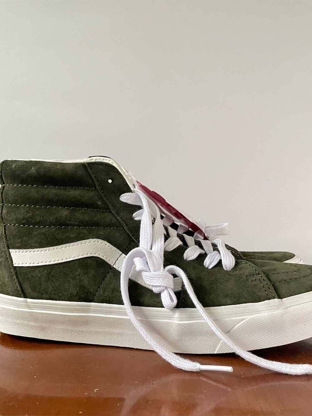 Vans Sk8-Hi Pig Suede High-Top Sneakers | US 8